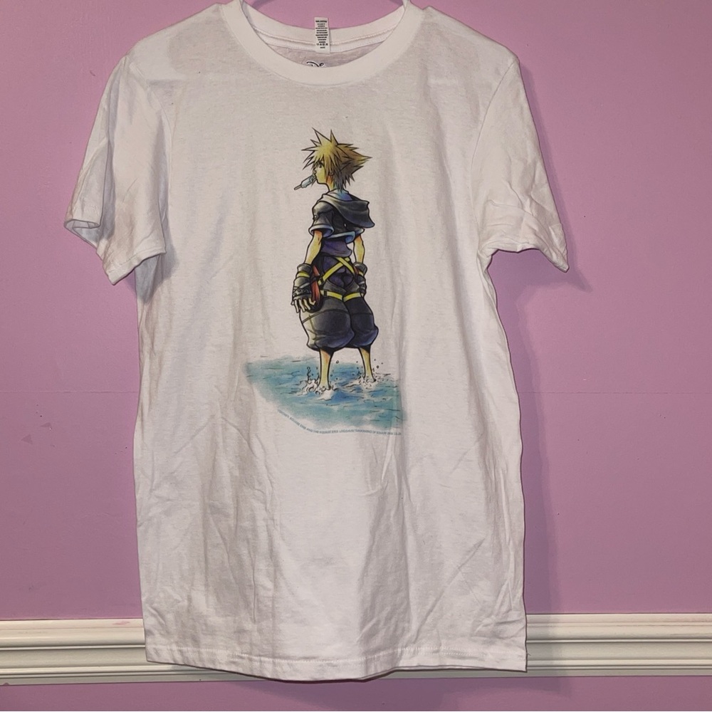 kingdom hearts dearly beloved anime sora graphic streetwear t shirt